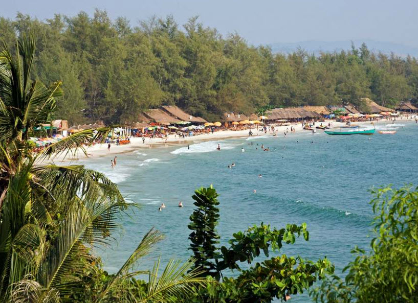 Ochheuteal Beach, Cambodia
